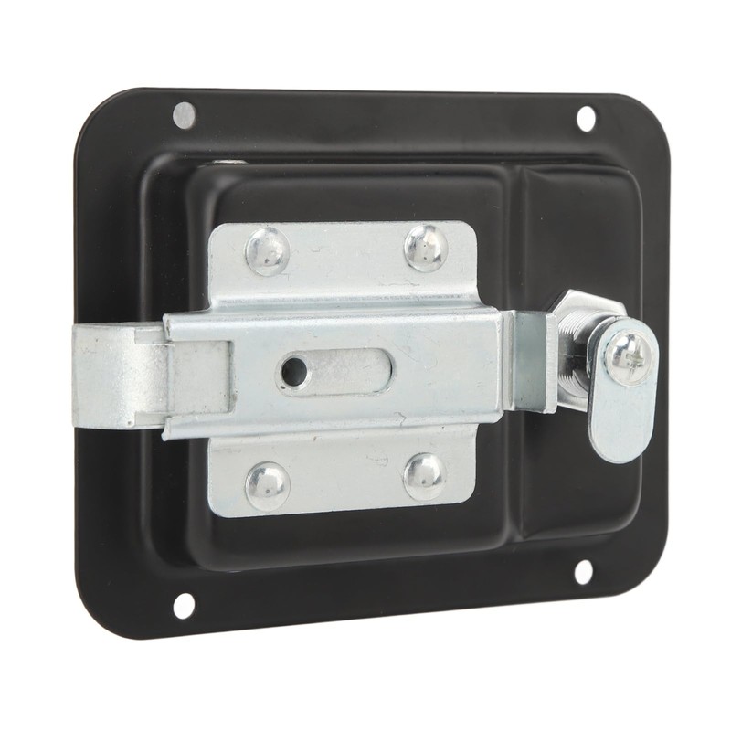 Trailer Paddle Lock ,Black Toolbox Handle Latch with 2 Keys