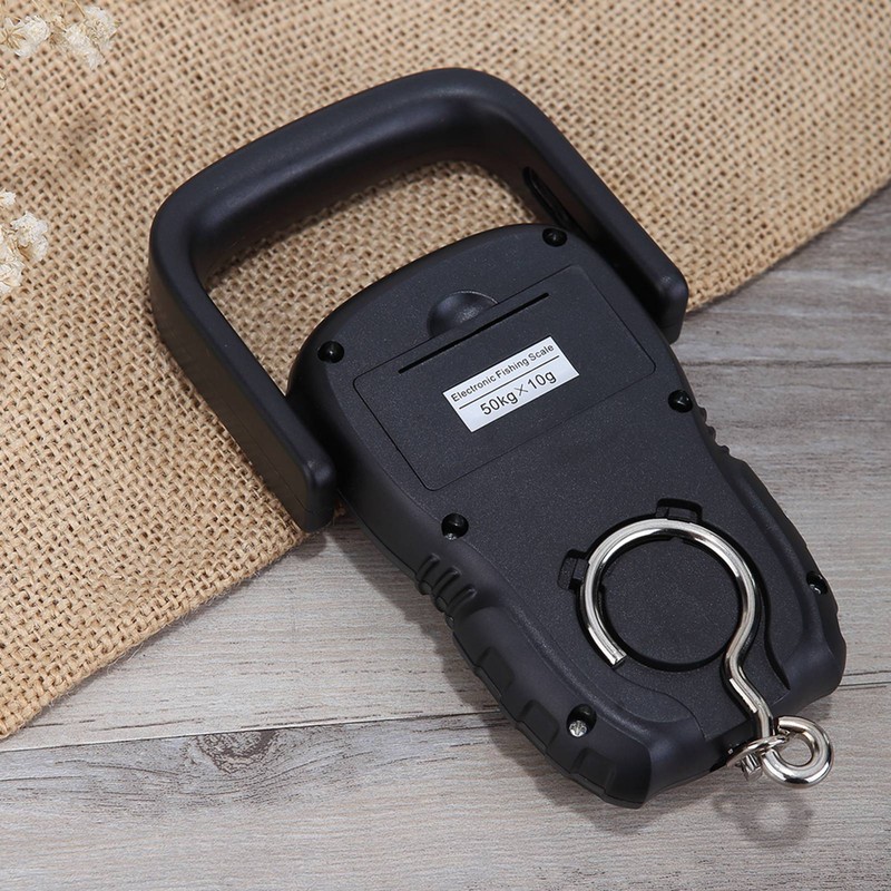 Electronic Hook Scale Portable Digital Hanging Scale Built in Tape