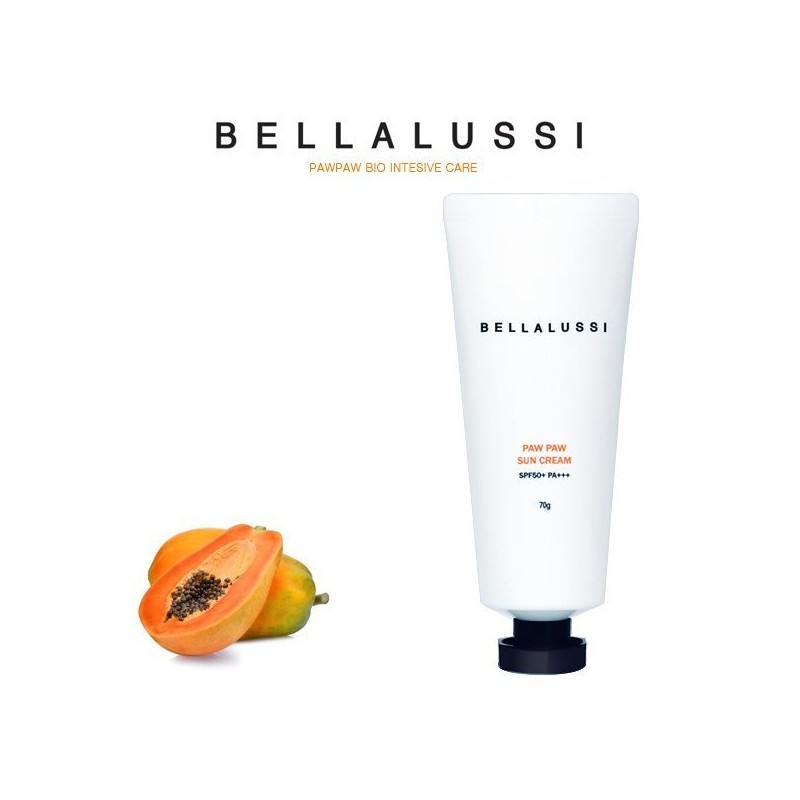 Belarus 벨라루시 SF 포포 선크림 70g SPF50+ 파파야 추출 Belarus