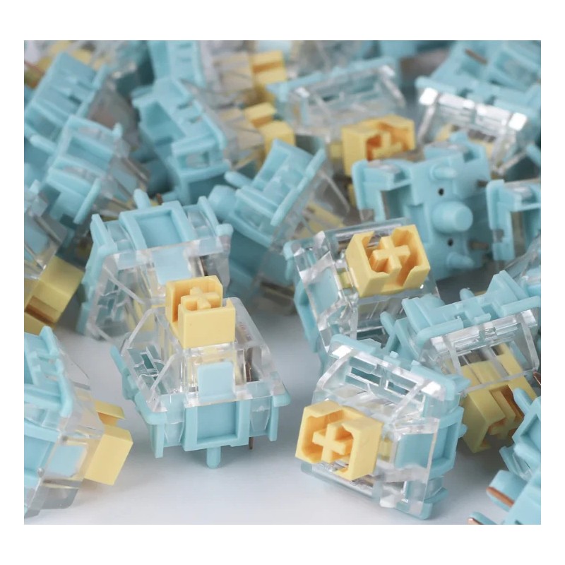 Epomaker Hand Lubed/Filmed Epomaker Sea Salt Silent Linear Mechanical Switches