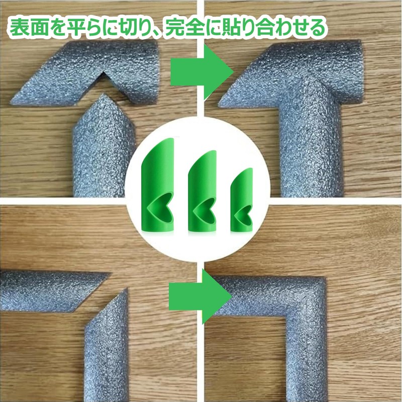 3pcs Foam Pipe Cutter Tool Model Insulation Cutting Equipment for