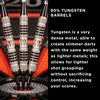 Viper Astro - Dardos (80% tungsteno, Punta Suave, con Estuche
