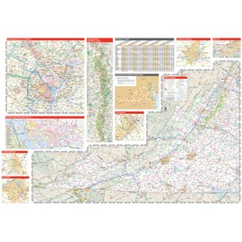 Rand McNally Easy to Read: Virginia State Map