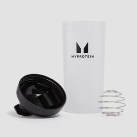 My Protein Plastic Shaker - Clear/Black