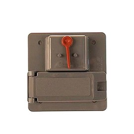 2g Pvc Toggle Duplex Cover