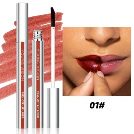Unbranded Matte Lip Liner Stain #01 | Rosy Nude | Long-Lasting 24H Wear | Free Ship
