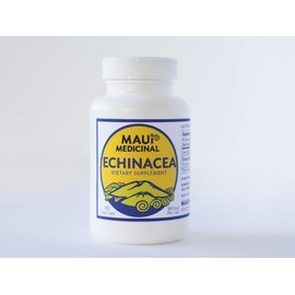 Maui Medicinal Herbs Echinacea Root Plus 90-380mg V-caps USA Organically Grown