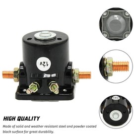Starter Solenoid Relay Compatible with Mer-cury OMC Marine Johnson Evinrude Outboard 25661 25661-1 8761053 895857 8976545 508905 18-5836 SW661 383622 0395419 185808 582708 586180 47886 47886T SMR6003