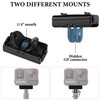 Geekria Magnetic Quick Release Mount Compatible with Insta360 X5, X4,