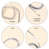 2 Pieces 2.8 Meters Long Data Cable Protective Sleeves, Data