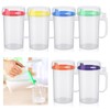 Newtay 6 Pack Early Learning Kids Easy Pouring Mini Pitchers