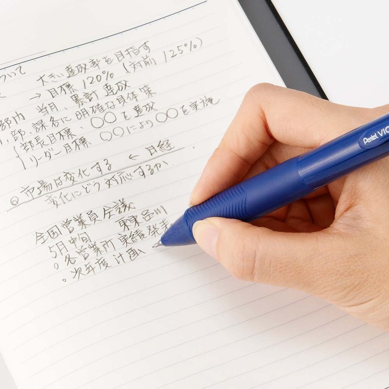 ぺんてる 多機能ペン ビクーニャ BXW475C ブルー軸