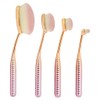 Royal Brush Moda Rose Cosmetic 4 Piece Face Make Up