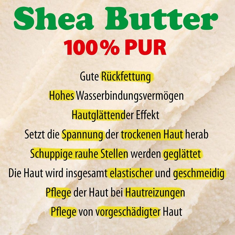 Pharma-Peter Shea Butter Unrefined and Vegetarian 100% Pure 100 g