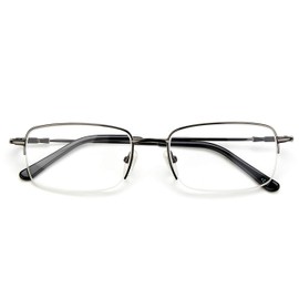 Progressive Multifocal Computer Reading Glasses Presbyopic Eyewear Blue Light Blocking Memory metal Eyeglasses for Men