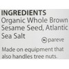 Eden Foods Salt Gomasio Ssme Sd Org