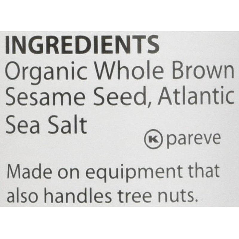 Eden Foods Salt Gomasio Ssme Sd Org