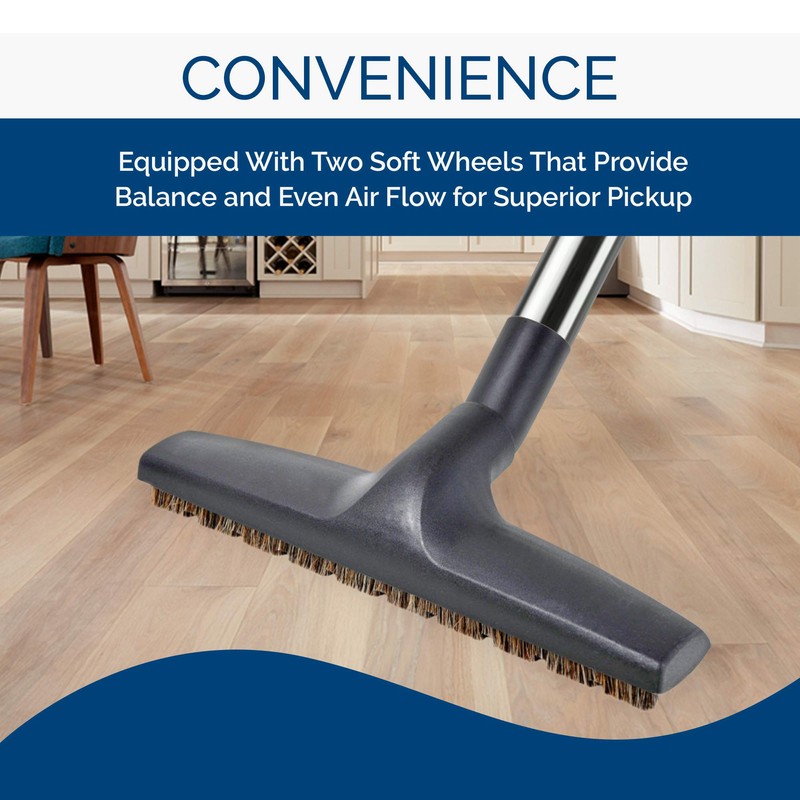 Broan-NuTone BN155B Universal Brush for Central Vacuum, in Black, 12-