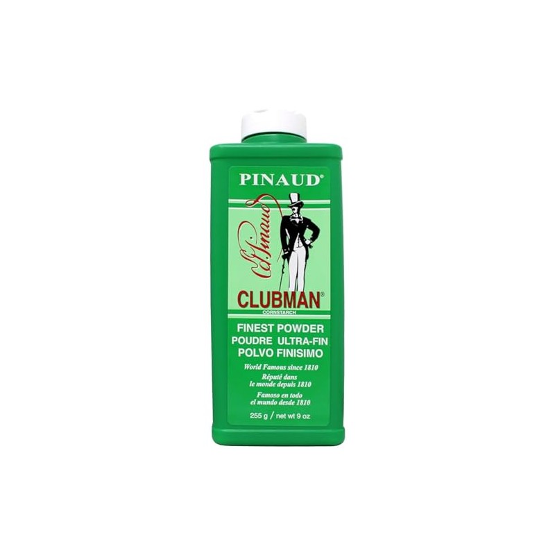 Clubman Pinaud Finest Talc Powder, 9 Ounce (Pack of 6)