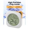 Compact Thermometer Hygrometer Indoor Digital Mini Humidity Meter Room Temperature