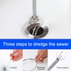 Anwangda Claw Pick Up Tool, Flexible Gripper with 4 Claws,