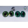 2 Pair Safety Eyes Cat Eyes 25mm Iridescent Colors (Light