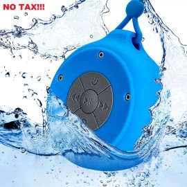 AquaSound Small Bluetooth Speaker Portable Wireless Outdoor Camping Gear Hiking Camp Fire