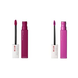 Maybelline New York Labial Liquido Matte Larga Duracion Superstay City Edition, Maybelline120 Artist  Labial Liquido Matte Larga Duracion Superstay,  