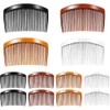 12 Peinetas Para Cabello Mujer, Set de Peinetas en Negro,