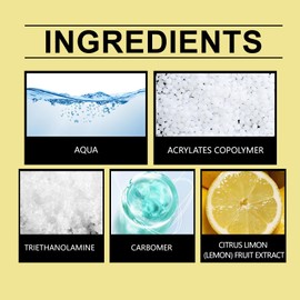 BEUKING Brow Fixing Wax, Eyebrow Styling Cream, Transparent Three-Dimensional Wild Brow Styling Gel, Long Lasting Waterproof Smudge Proof Easy To Eyebrow Makeup (0.35 oz, Lemon)