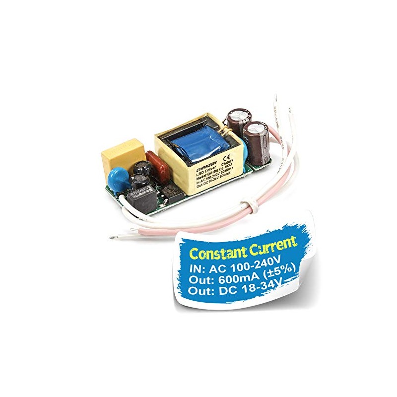 Constant Current LED Driver PCB - K) 600 mA (Constant)