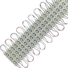 CUIHUAJIADE LED Module Super Bright 200 PCS Yellow 5730SMD 3 LED Module Waterproof Decorative Light for Letter Sign Advertising Signs with Tape Adhesive Backside (Yellow)