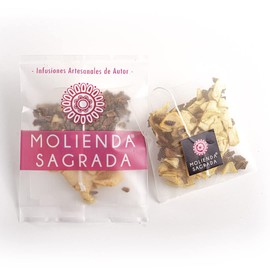 Molienda Sagrada Tisana Manzana Dulce/Infusión Frutal / 15 sachets biodegradables