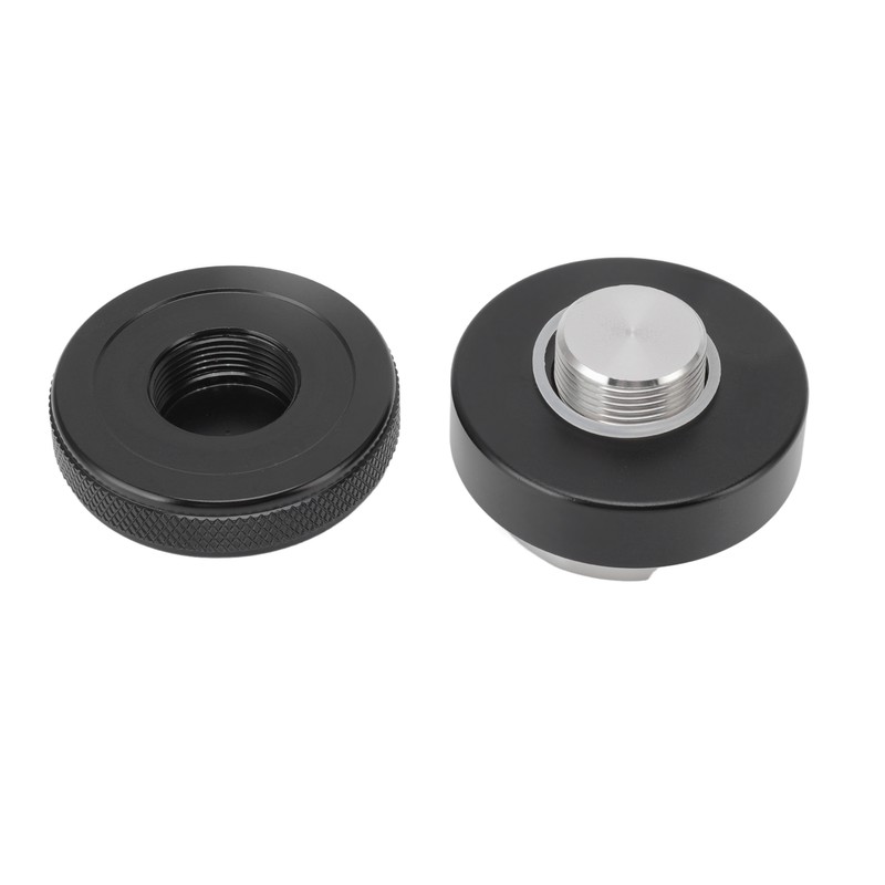 Coffee Distributor Adjustable Depth Tamper Press Hammer Distribution Tool for