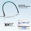 CARA Ultra Lightweight Progressive Multifocus Reading Glasses Men, Metal Frame