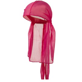 HOT PINK Du-rag Stocking Wave-Cap Womens Hair Sleeping