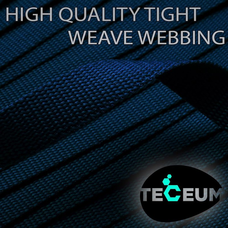 TECEUM 1.5 Inch Webbing – Navy Blue – 10 Yards