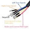 Anki HappiGo ANKIA 40-LED 40W Motorcycle Tail Light Integrated Running