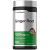 Horbäach Ginger Root Extract Supplement | 150 Capsules | Traditional