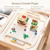Sensory Table Inserts,Children's Sensory Tray Tabletop Game ，Wooden Flat Board