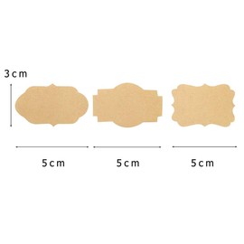 300 Pcs Etiquetas Adhesivas Para Regalos, Etiquetas Adhesivas Para Nombres, Autoadhesivas Para Botellas Hechas a Mano, Etiquetas Multiusos Para Decoración De Regalos y Regalos De Fiestas