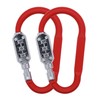 Combination Carabiner Clips,V-Resourcing Resettable 3 Dial Digit Combination Lock Carabiner