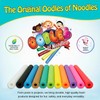 Jumbo Clamp-On Foam Noodles 6 Pack - White