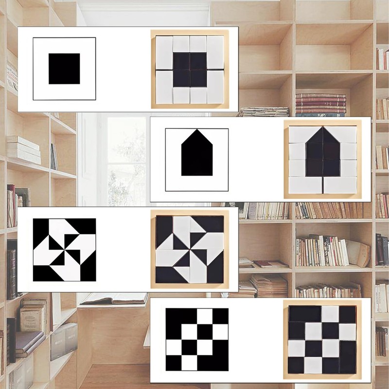 ANYTOP Challenge Blocks, Hide Building Blocks, Brain Training Puzzle, Educational