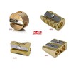 Mobius + Ruppert (M+R) Brass Artists Pencil Sharpener - choose