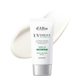d'alba Piedmont d'alba Piedmont Italian White Truffle Waterfull Mild Sunscreen, Vegan, Mineral Sunscreen, BROAD SPECTRUM SPF 50+ Non-Nano Suitable for Sensitive Skin, Korean Skin Care (1.69 fl. oz)