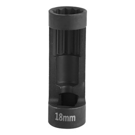 Suspension Strut Nut Socket, 1/2in DR. x 18mm 12PT Suspension Strut Socket Tool VM Number 3353 Suspension Strut Tool