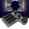 Programmable Macro Keyboard 9 Keys 3 Knobs USB Bluetooth Connection