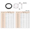 419Pcs Universal O-Rings Assortment Kit Faucet Sealing Gasket Rubber Seals