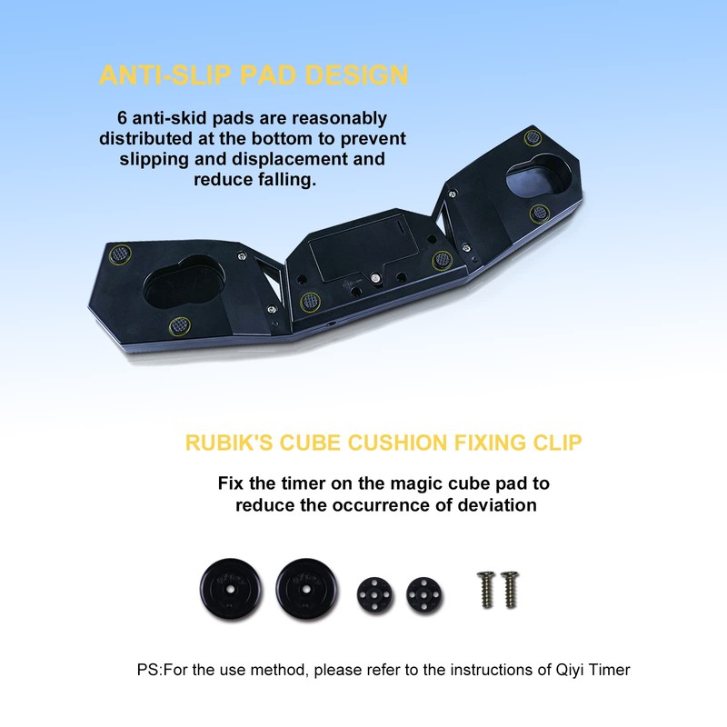 Speed Cube Timer, Touch Control Timer with Display, Speed Timer